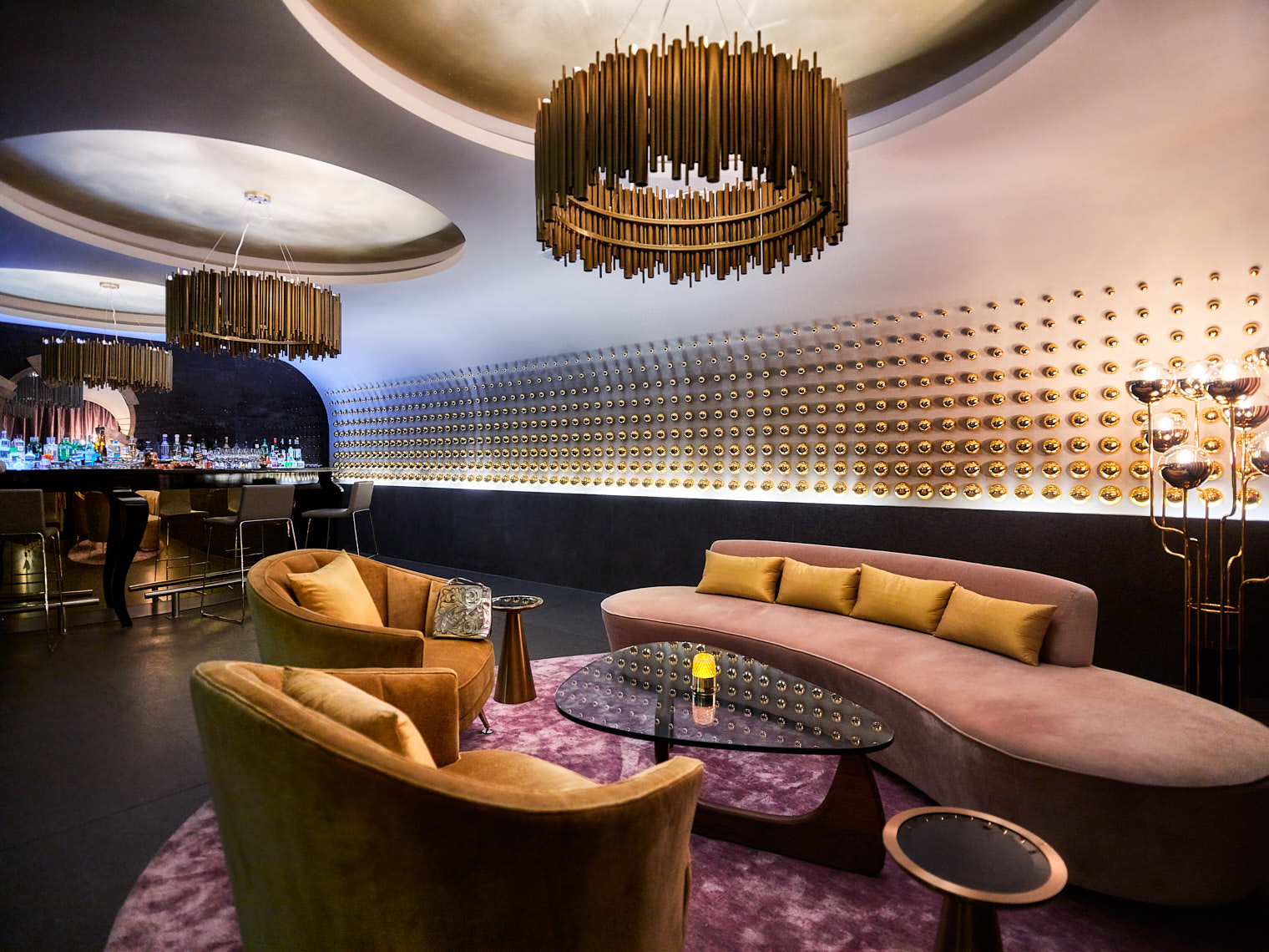 Kevin Steele - a hip lounge and nightclub interior